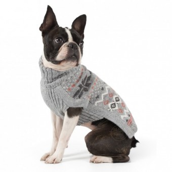 Frozen snowflakes grey